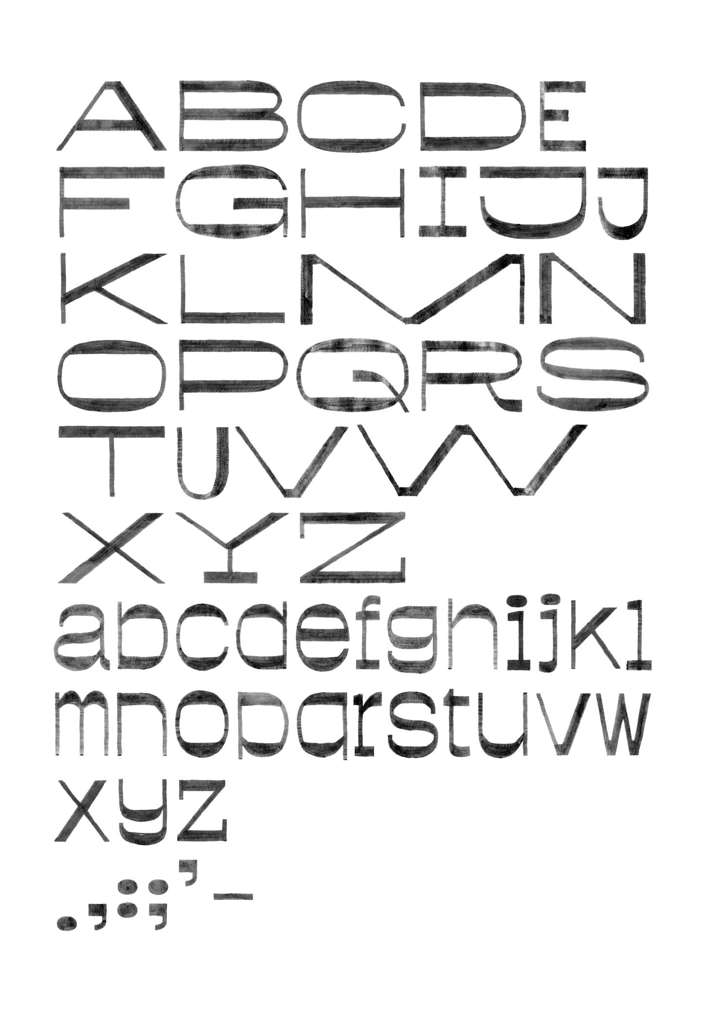 Dear AI typeface in use - application 3