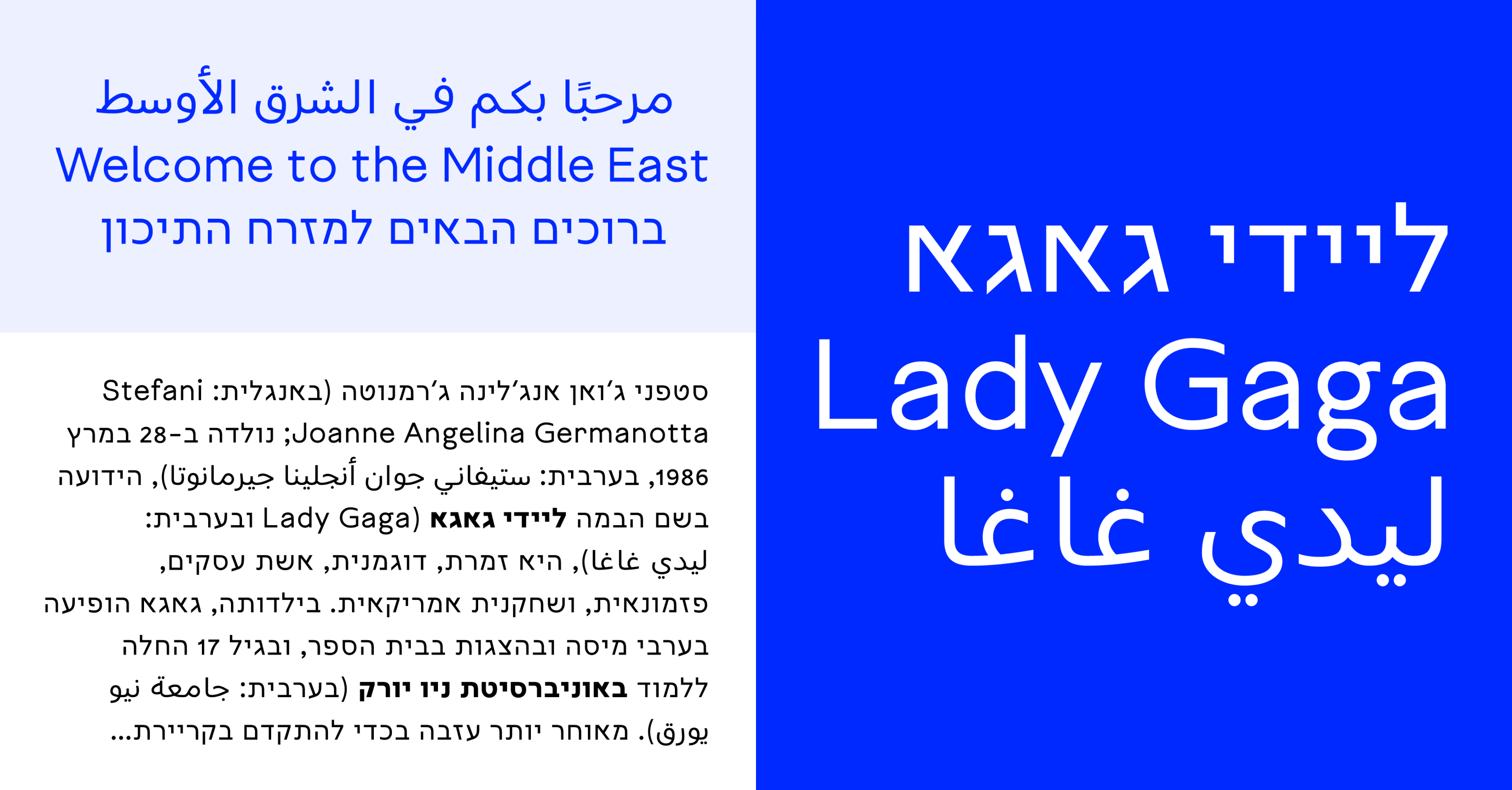 Middle East specimen 2