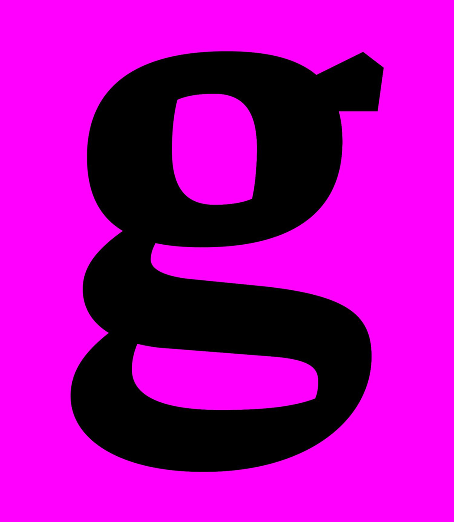 Werd typeface in use - application 3